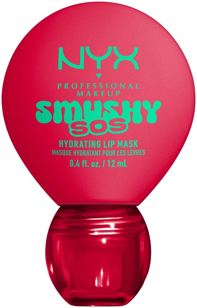 NYX Professional Makeup Smushy SOS Pflengeder Glossy Lip Balm 07 Red-y 2 Chill, 12ml