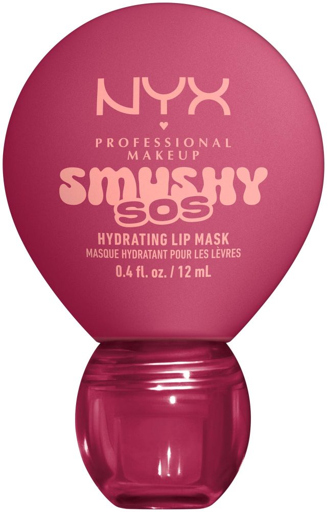 NYX-PROFESSIONAL-MAKEUP - Smushy SOS Glossy Lip Balm für intensiv gepflegte Lippen, 12 ml, Rose Recharge