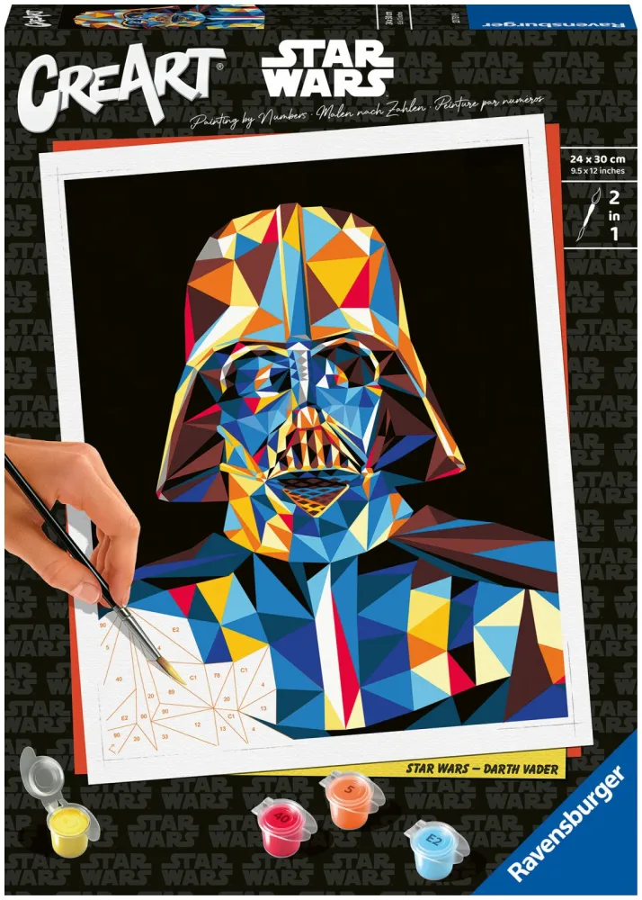 Star Wars CreArt - Malen nach Zahlen - Darth Vader 12+ Jahre
