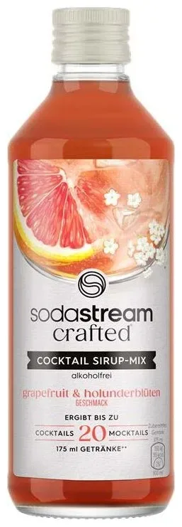 SodaStream Crafted Grapefruit & Holunderblüten