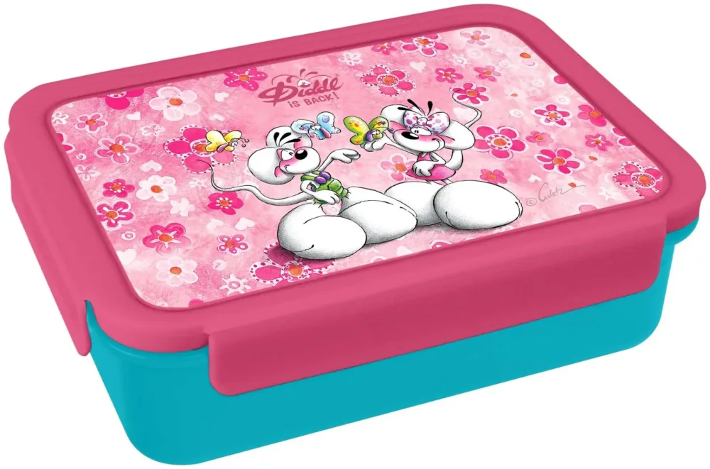 Diddl Lunchbox 800ml Blau