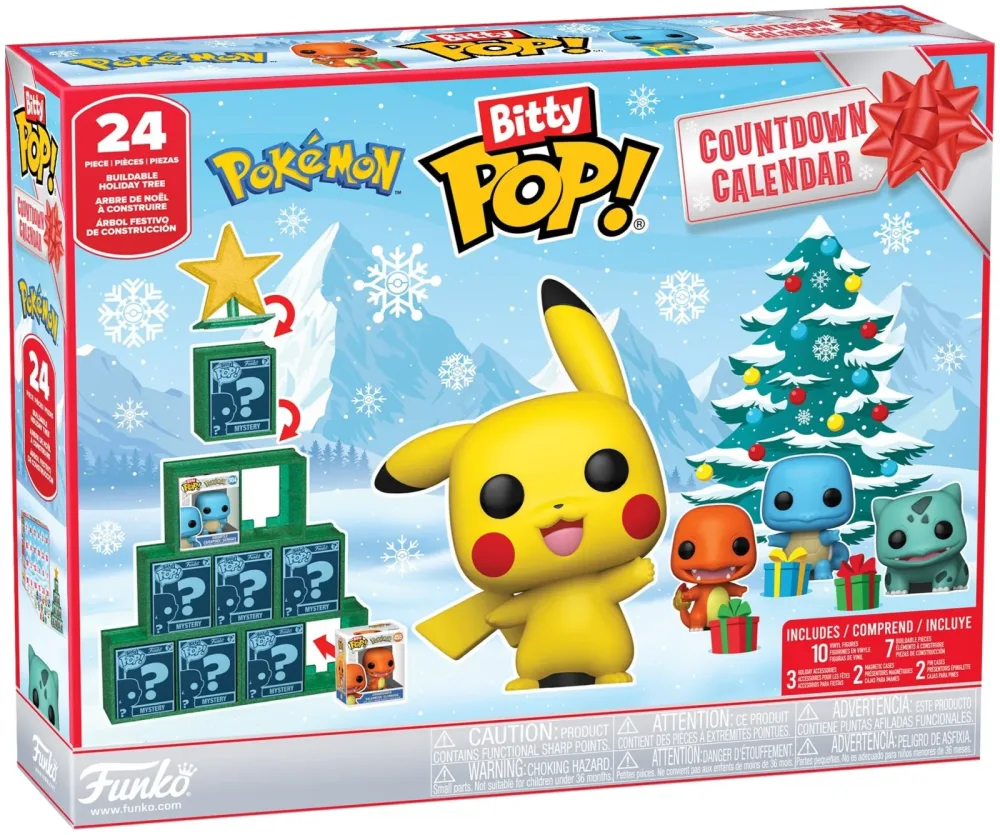 Funko Bitty POP Pokemon Adventskalender 3+ Jahre