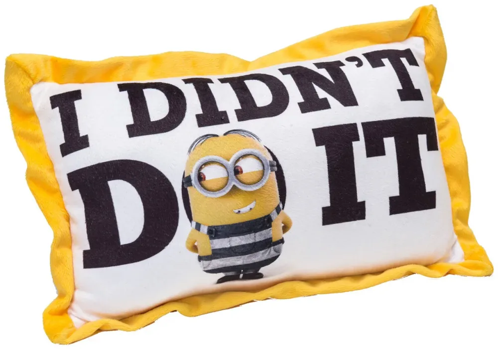 Minions I didn't do it Kissen 40x6x20 cm