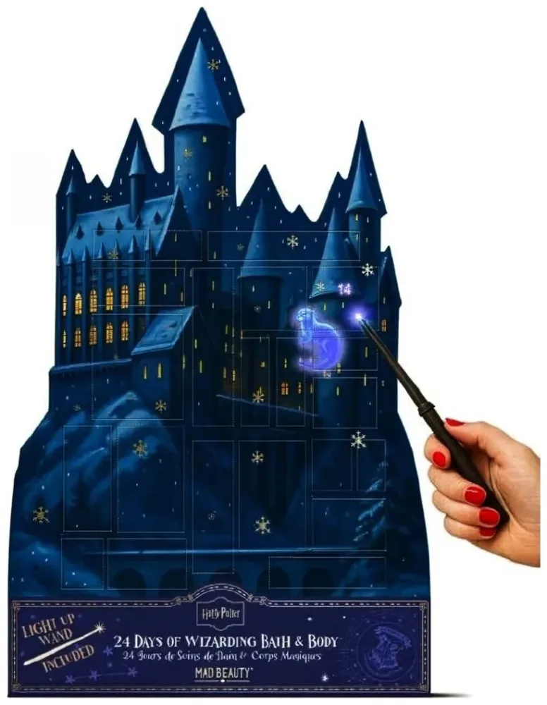 Accentra Adventskalender Harry Potter in Box, gefüllt mit 24 Überraschungen, Größe: 42 x 4,6 x 54,3cm, VE 6