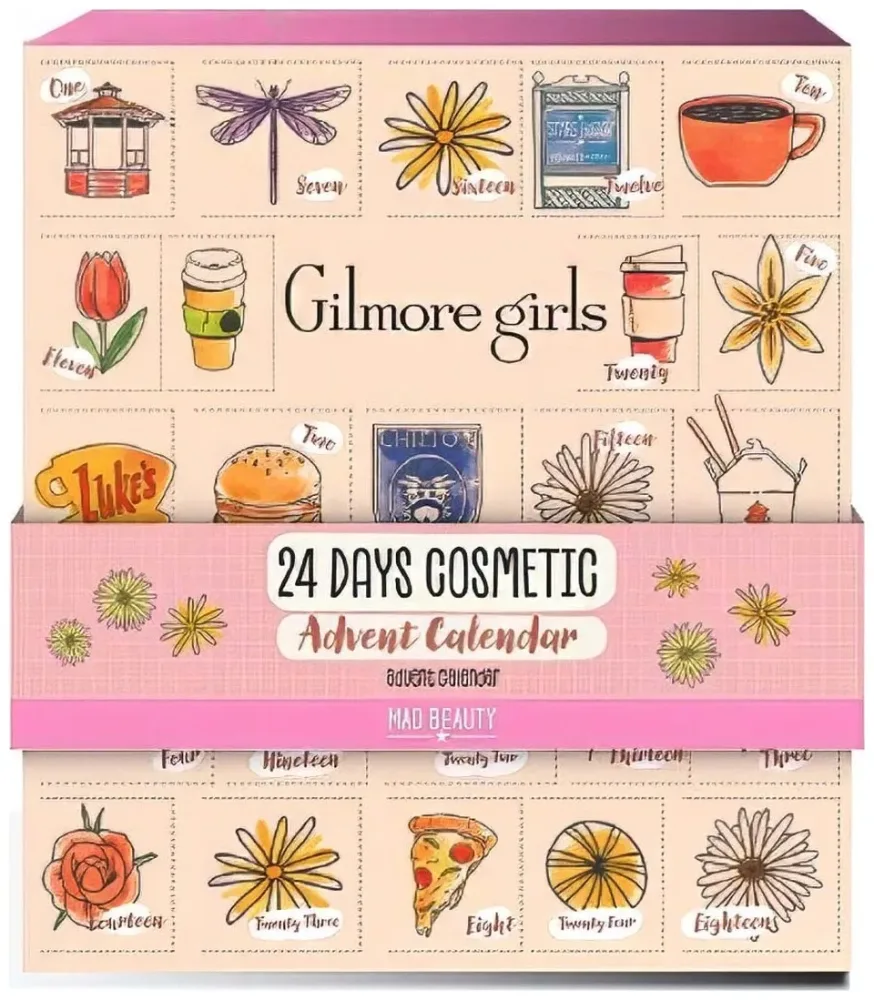 Accentra Adventskalender Gilmore Girls in Box, gefüllt mit 24 Überraschungen, Größe: 37 x 4.8 x 37cm, VE 6