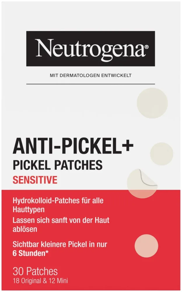 Neutrogena Anti-Pickel+ Pickel Patches Sensitive 30 Stück