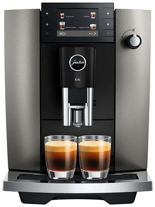 Jura Kaffeevollautomat E6 Dark Inox (Sd)