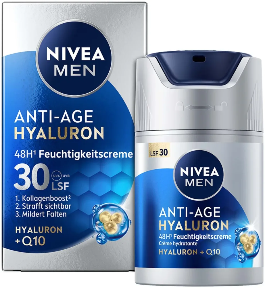 Nivea Men Anti-Age Hyaluron Feuchtigkeitscreme Lsf30 50ml