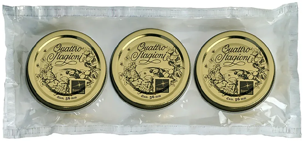 Quattro Stagioni Ersatzdeckel 56mm 3 Stück