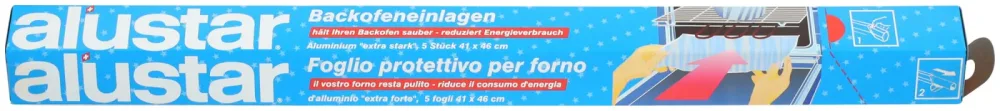 Alustar Backofeneinlagen, 5 Stück
