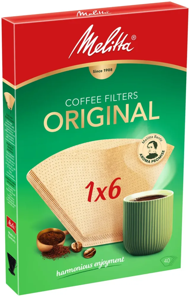 Melitta Filtertüten Original 1x6
