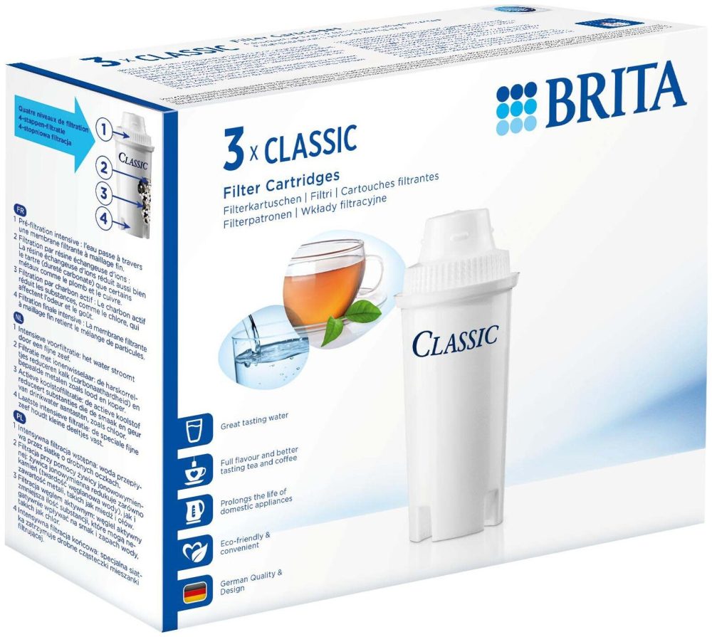 Brita Wasserfilter Filterkartusche Classic 3 Stück
