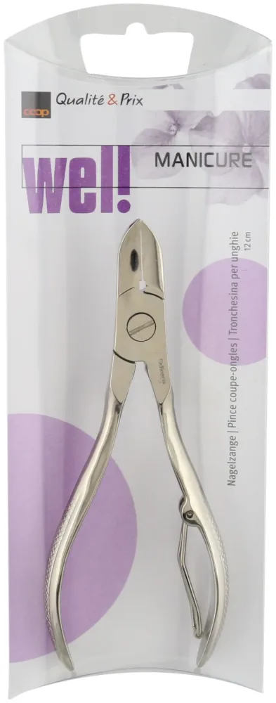 well Nagelzange 12cm