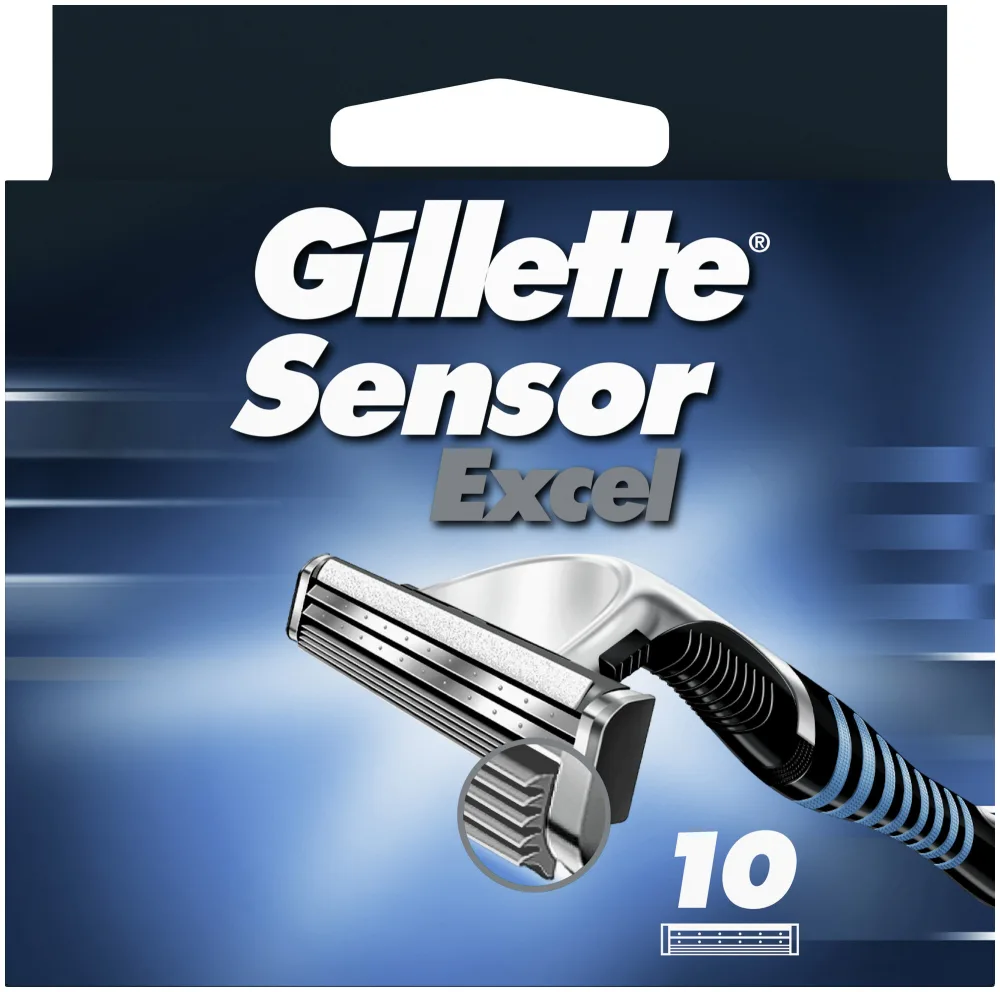 Gillette Rasierklingen Sensor Excel System 10 Stück