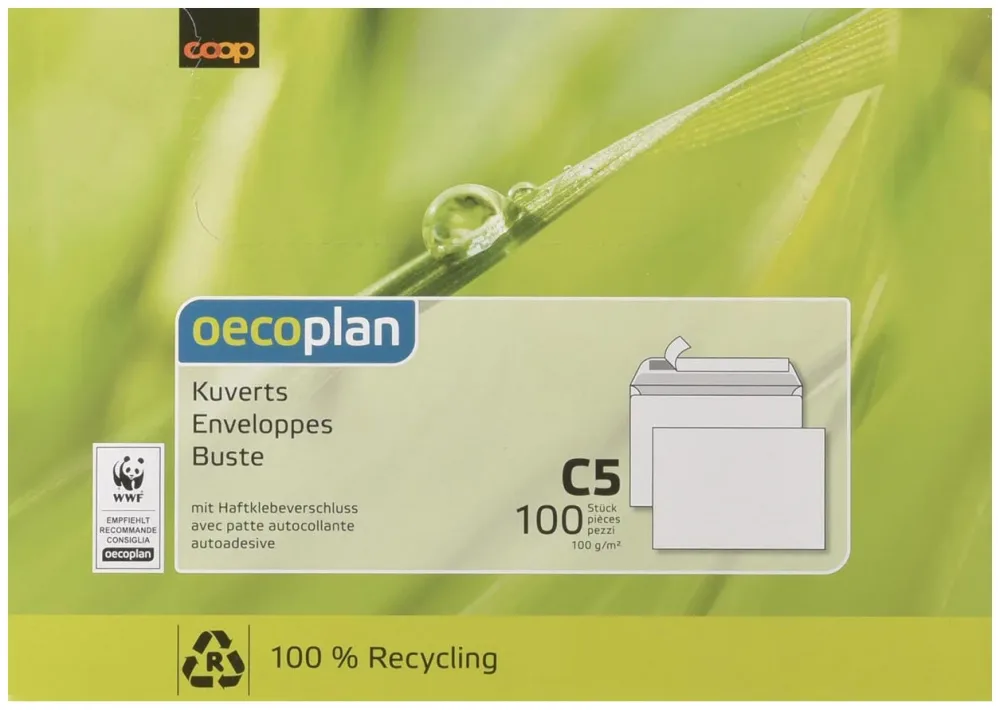Oecoplan Kuvert C5 100 Stück