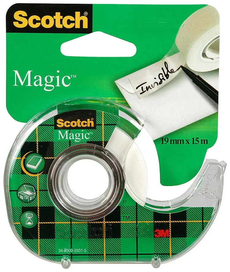 Scotch Magic 8-1915D Klebeband Abroller 19 mm x 15 m