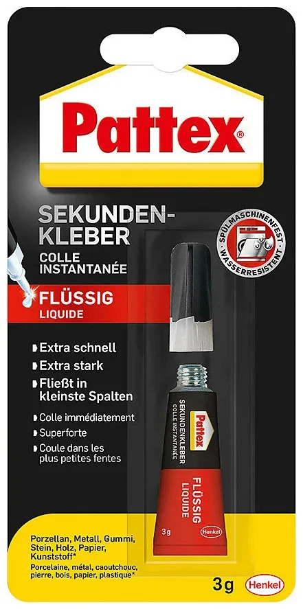 Pattex Sekundenkleber Flüssig
