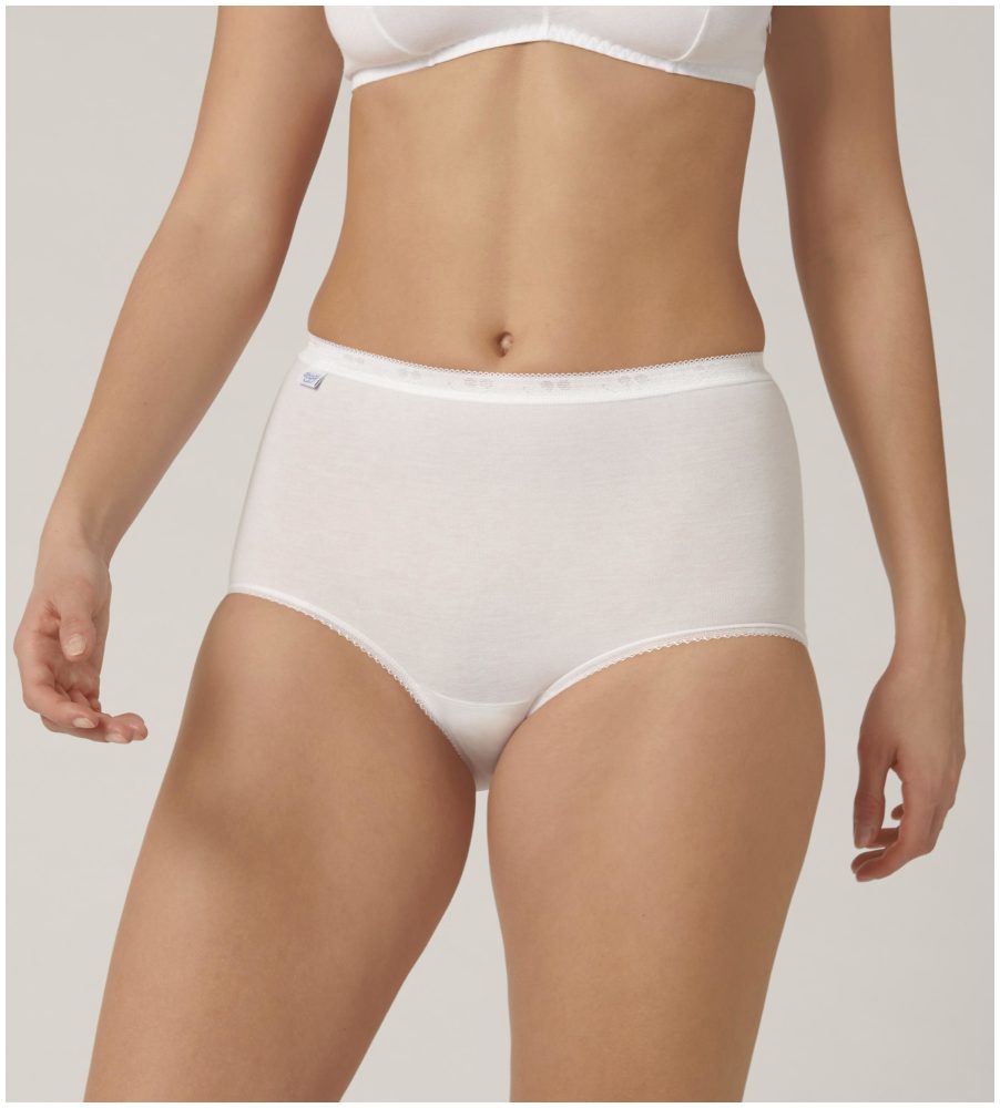 Sloggi - Maxi Slip, für Damen, Weiss, Größe 48
