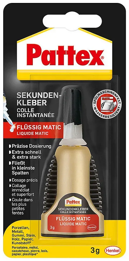 Pattex Sekundenkleber Flüssig Matic