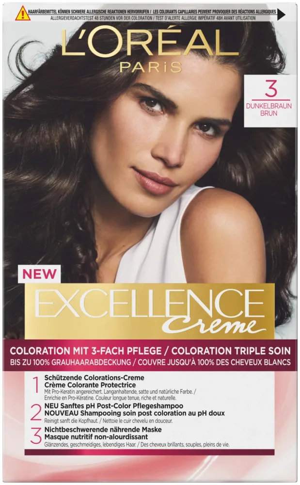 Excellence 3 Dunkelbraun