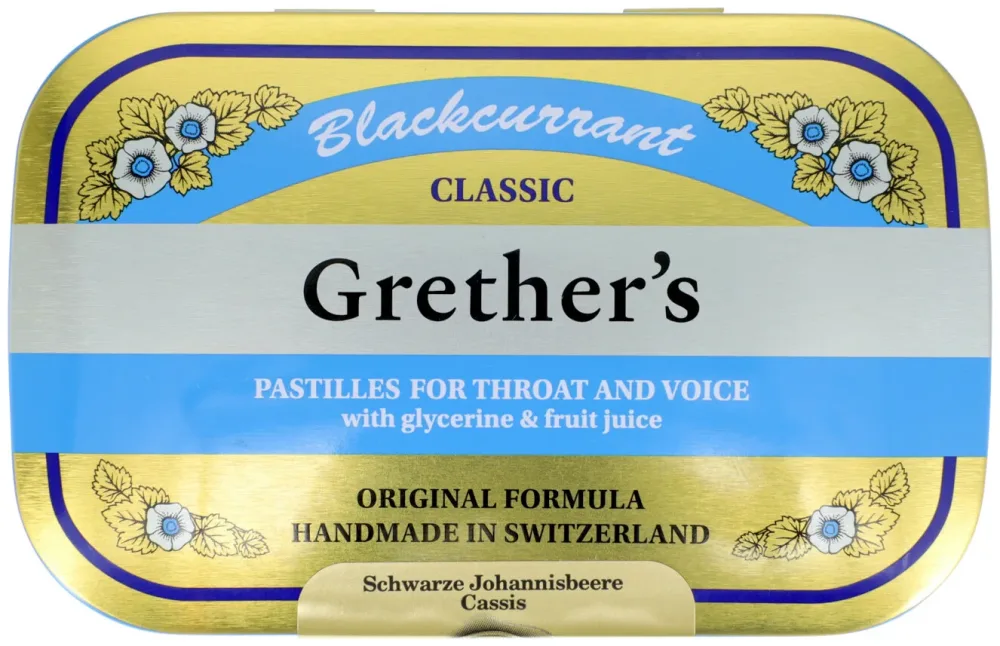 Grether's Bonbons Pastilles Blackcurrant