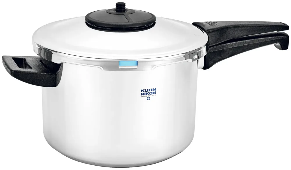 Kuhn Rikon - Dampfkochtopf, 22CM/5L, Black