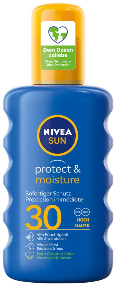 Nivea Protect & Moisture Sonnenspray LSF 30