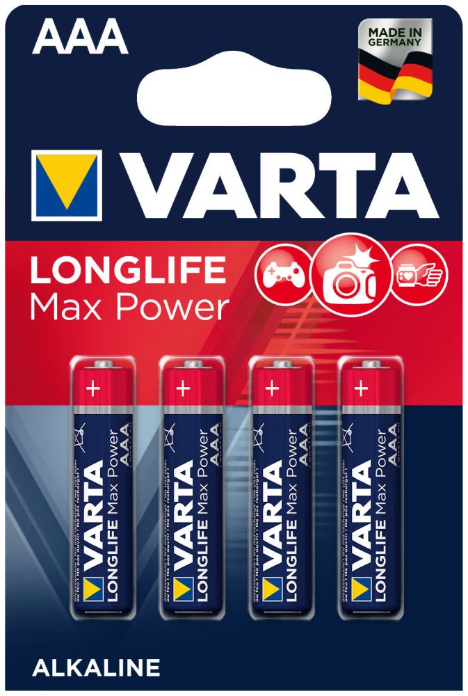 Varta Longlife Max Power AAA 4er Bli