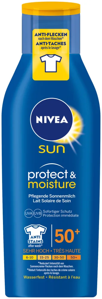 Nivea Protect & Moisture Sonnenmilch LSF 50+