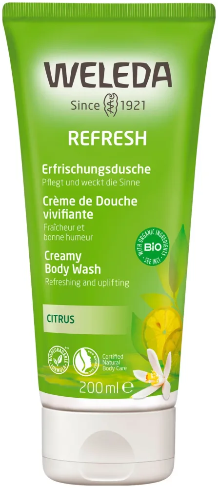 Weleda Refresh Erfrischungsdusche Citrus