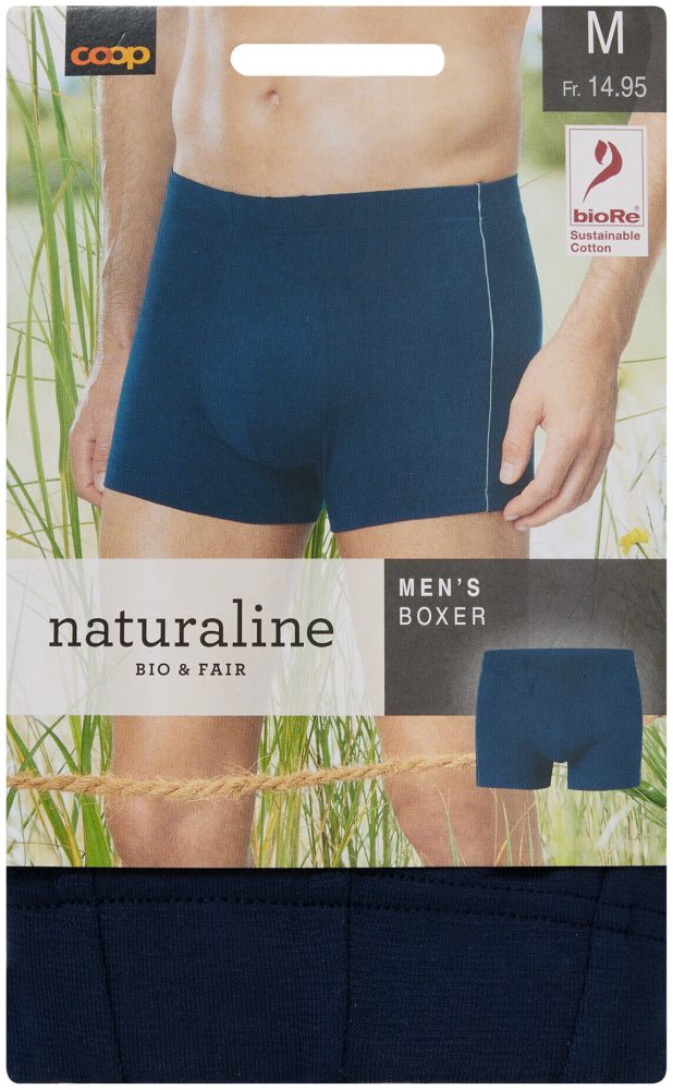 Naturaline Textil Naturaline Herrn Boxer marine XL