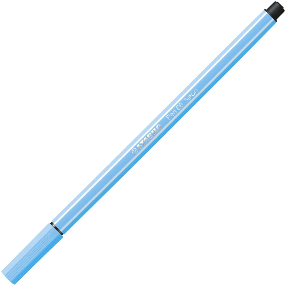 Stabilo Fasermaler Pen 68 neonblau
