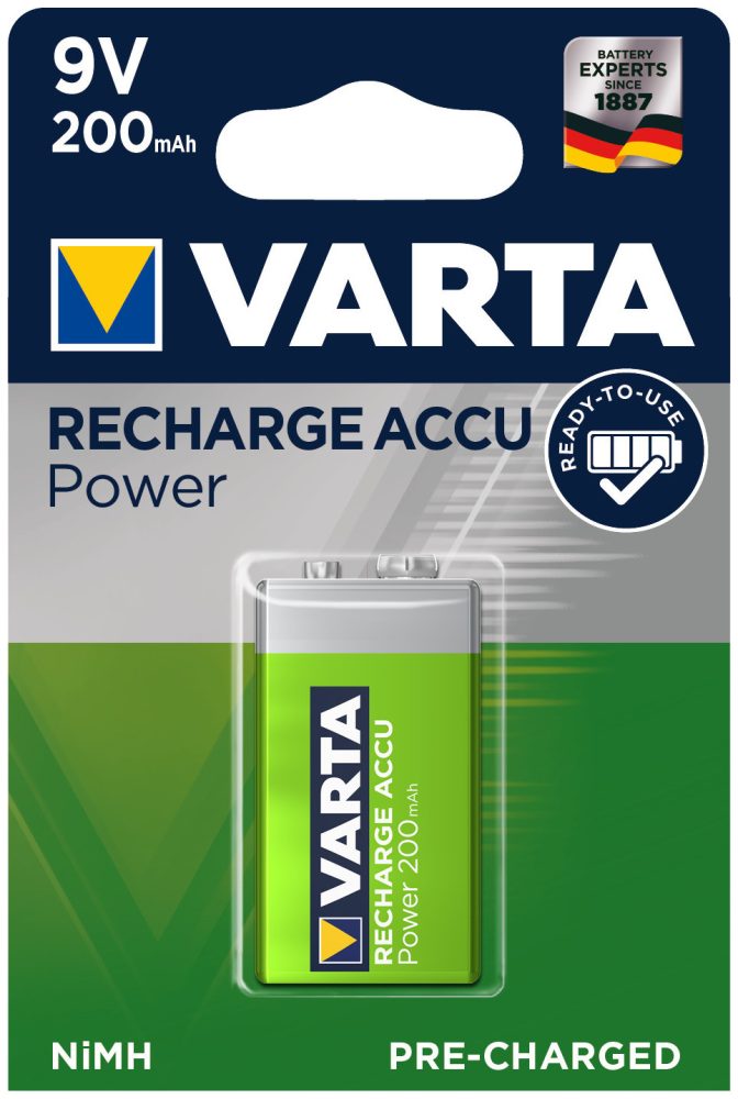 Varta Accu Power 9V 200mAh 1 Stück