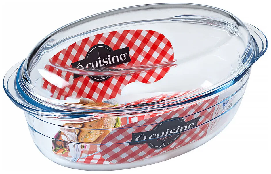 Ô-Cuisine Ôcuisine Bräter mit Deckel 4 L, 33x20x13cm