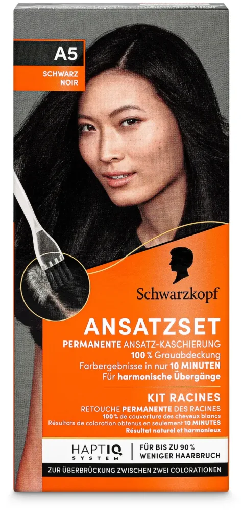 Schwarzkopf Ansatzset Ansatz-Kaschierung A5 Schwarz