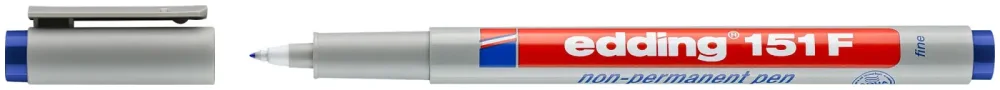 edding Non-Perm. Pen 151F blau