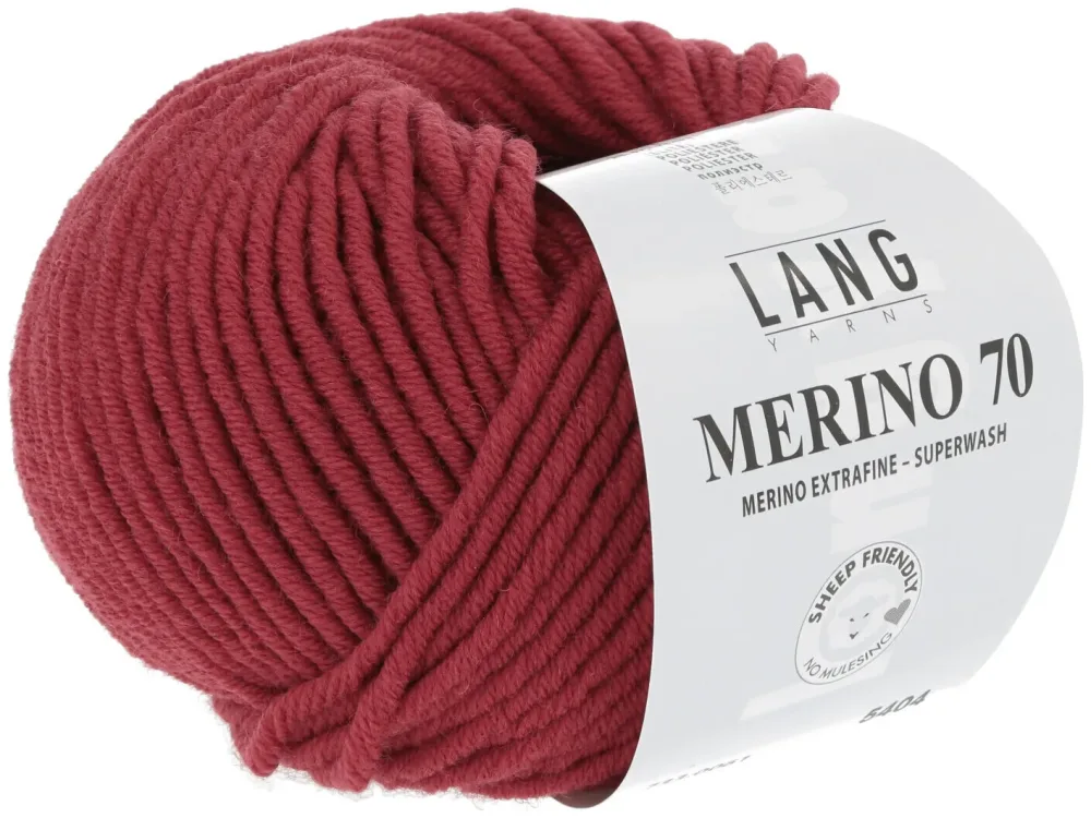 Lang Strickg. Merino 70 61 chianti 50g