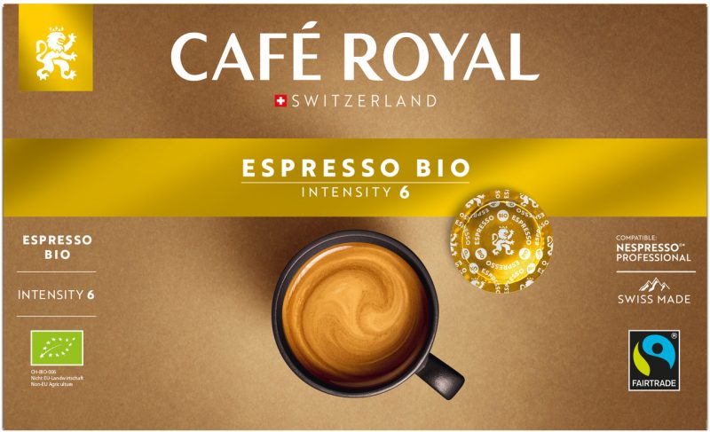 CAFE ROYAL Office Pads 2002130 Espresso Bio 50 St&uuml;ck