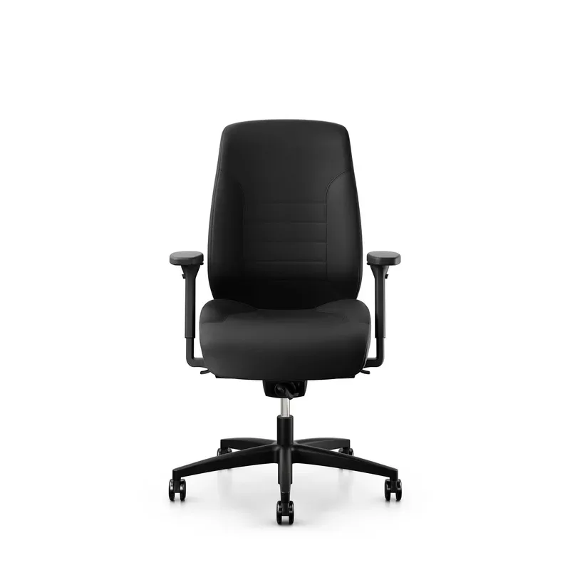 Swivel chair  Giroflex 60 without headrest & with 4D armrests Black/Black, New, Ergonomic chair - ideal for flexible working