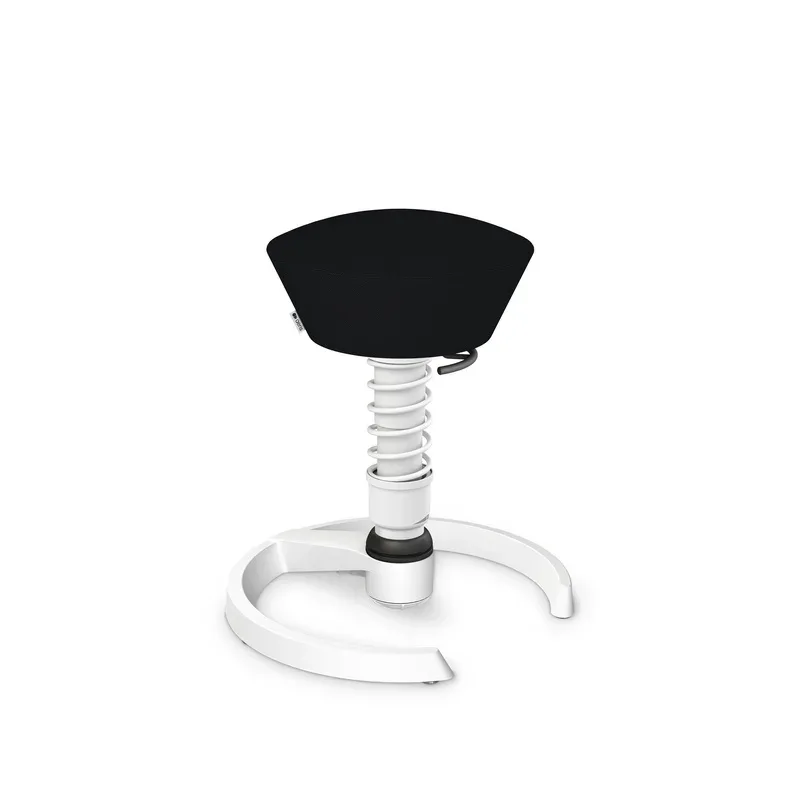 Aeris Swopper office stool Black/White, New, Dynamic sitting - ideal for healthy sitting