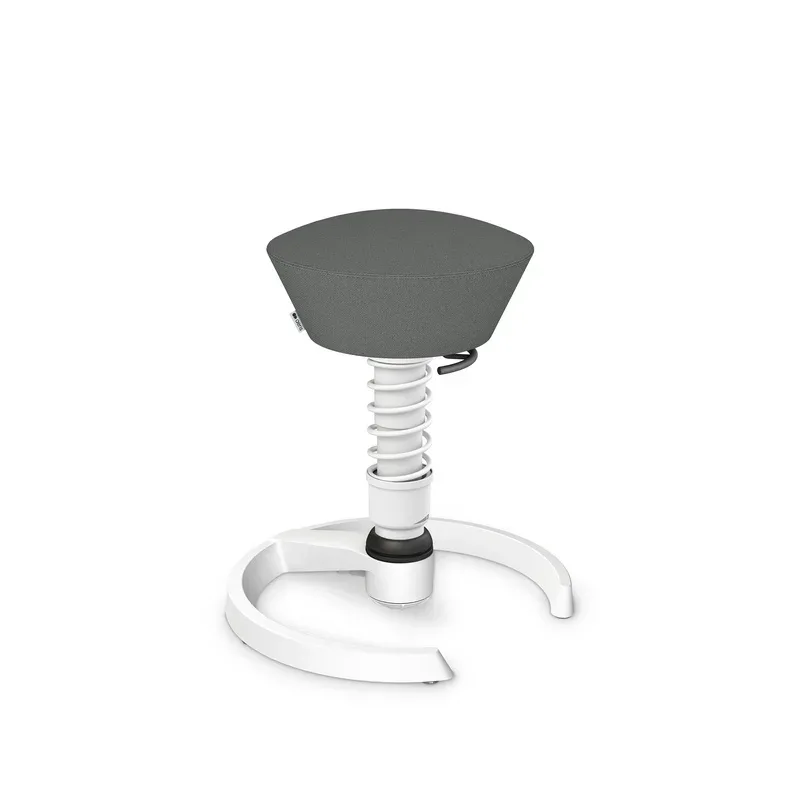 Aeris Swopper office stool Gray/White, New, Dynamic sitting - ideal for healthy sitting