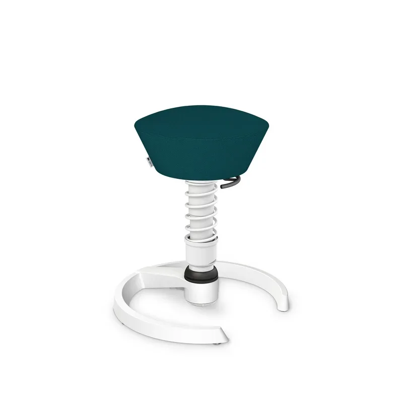 Aeris Swopper office stool Petrol/White, New, Dynamic sitting - ideal for healthy sitting