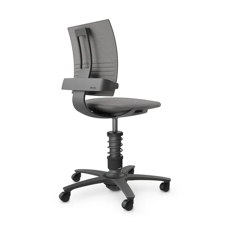 nv without armrests, Light grey/Black, New, Ergonomic chair - ideal for flexible working
