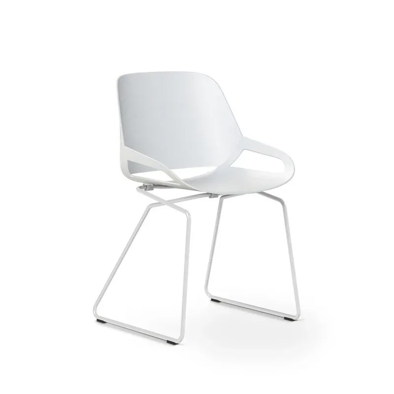Aeris Numo conference chair White/None without armrests, New - Comfortable seating