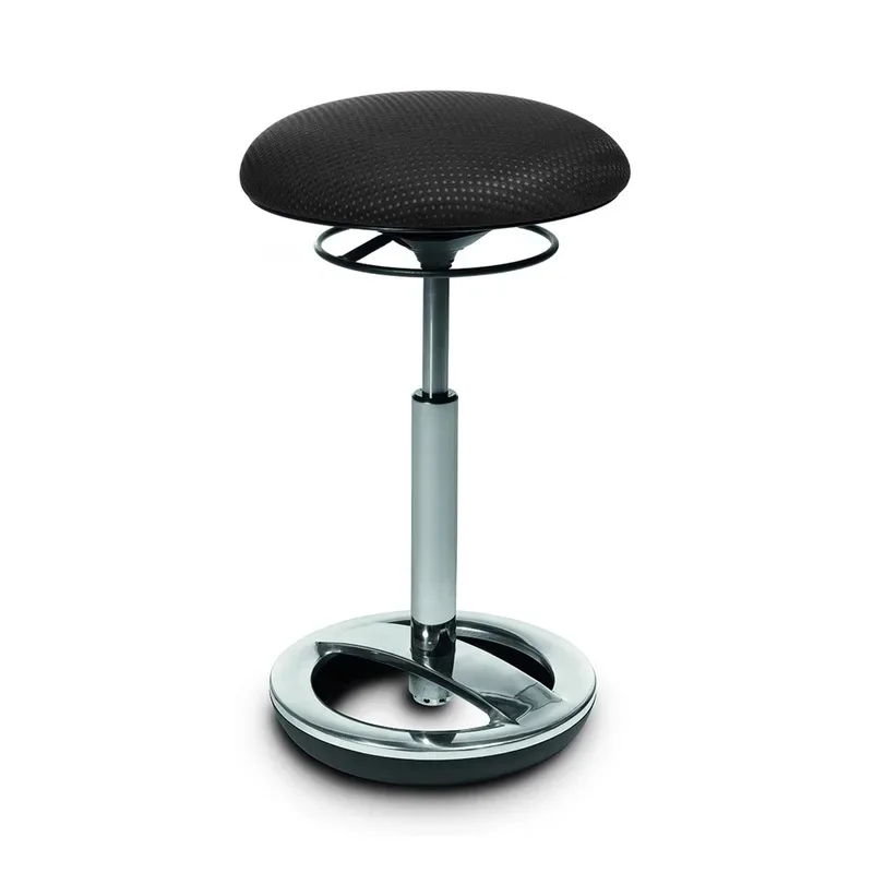 Topstar® Ergonomischer Hocker Sitness®, Sitzhöhe 49-70 cm, schwarz
