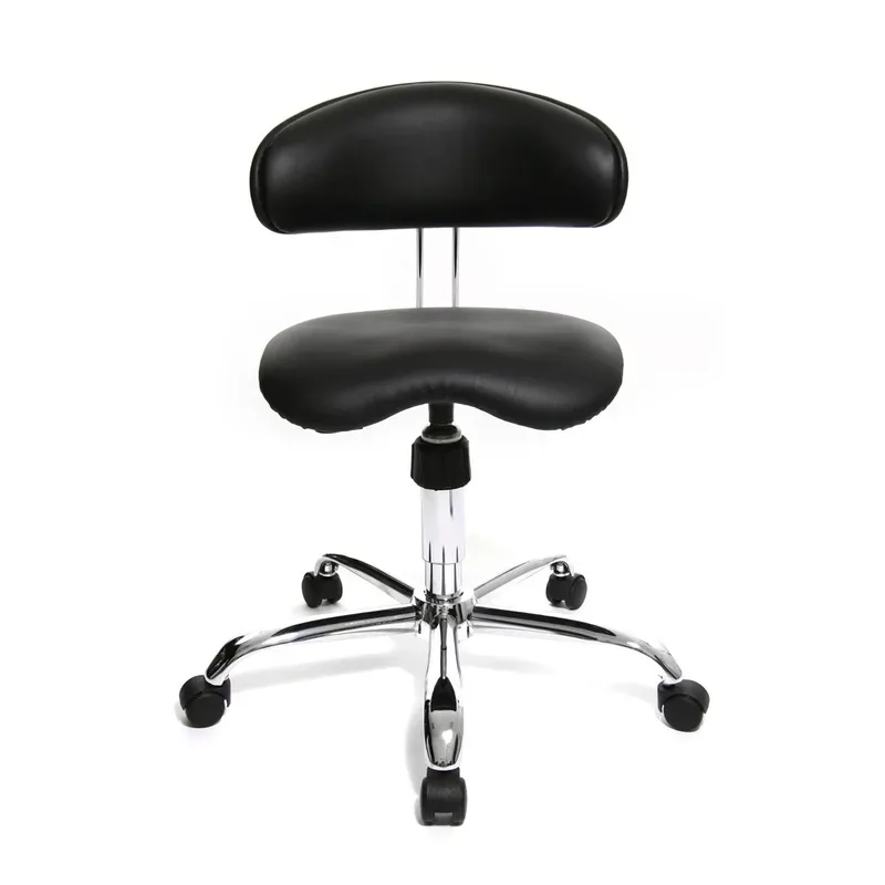 Office chair Topstar Sitness without armrests, Black/Chrome-plated, New, Ergonomic chair - ideal for flexible working