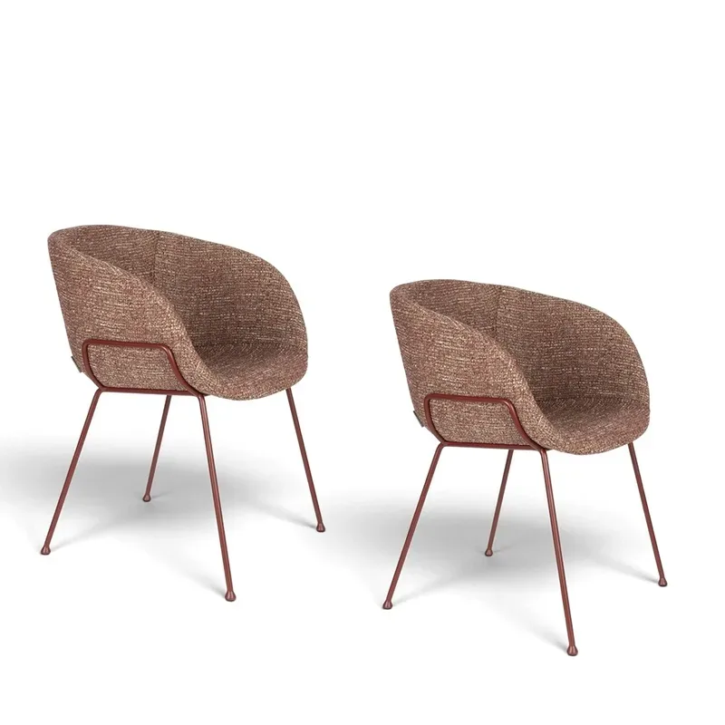 Zuiver Feston Chair - Set of 2 Red, New - Perfect for office and reception