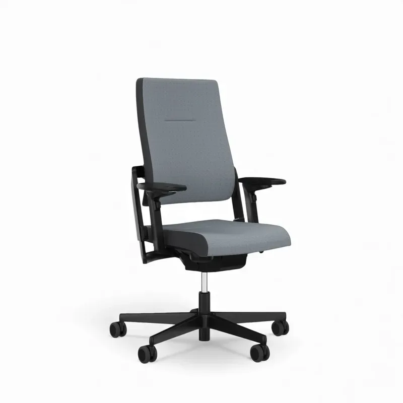 Office chair Sitag SitagXilium without headrest & with 4D armrests Gray/Black, New, Ergonomic chair - ideal for flexible working