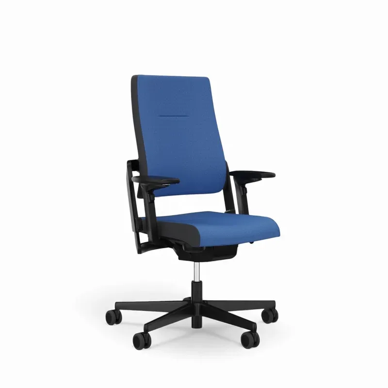 Office chair Sitag SitagXilium without headrest & with 4D armrests Blue/Black, New, Ergonomic chair - ideal for flexible working