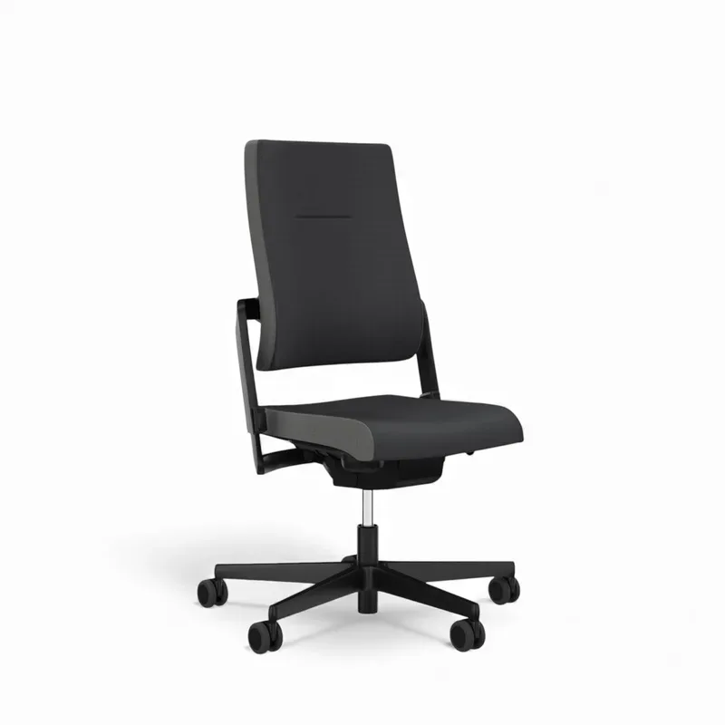 Office chair Sitag SitagXilium without headrest & without armrests Anthracite/Black, New, Ergonomic chair - ideal for flexible working